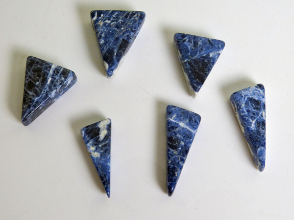 Sodalith Schmuckanhänger,  6 Stück